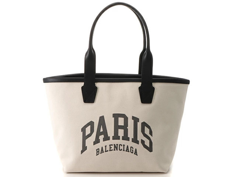 Balenciaga Cities Paris Jumbo Tote Bag Black